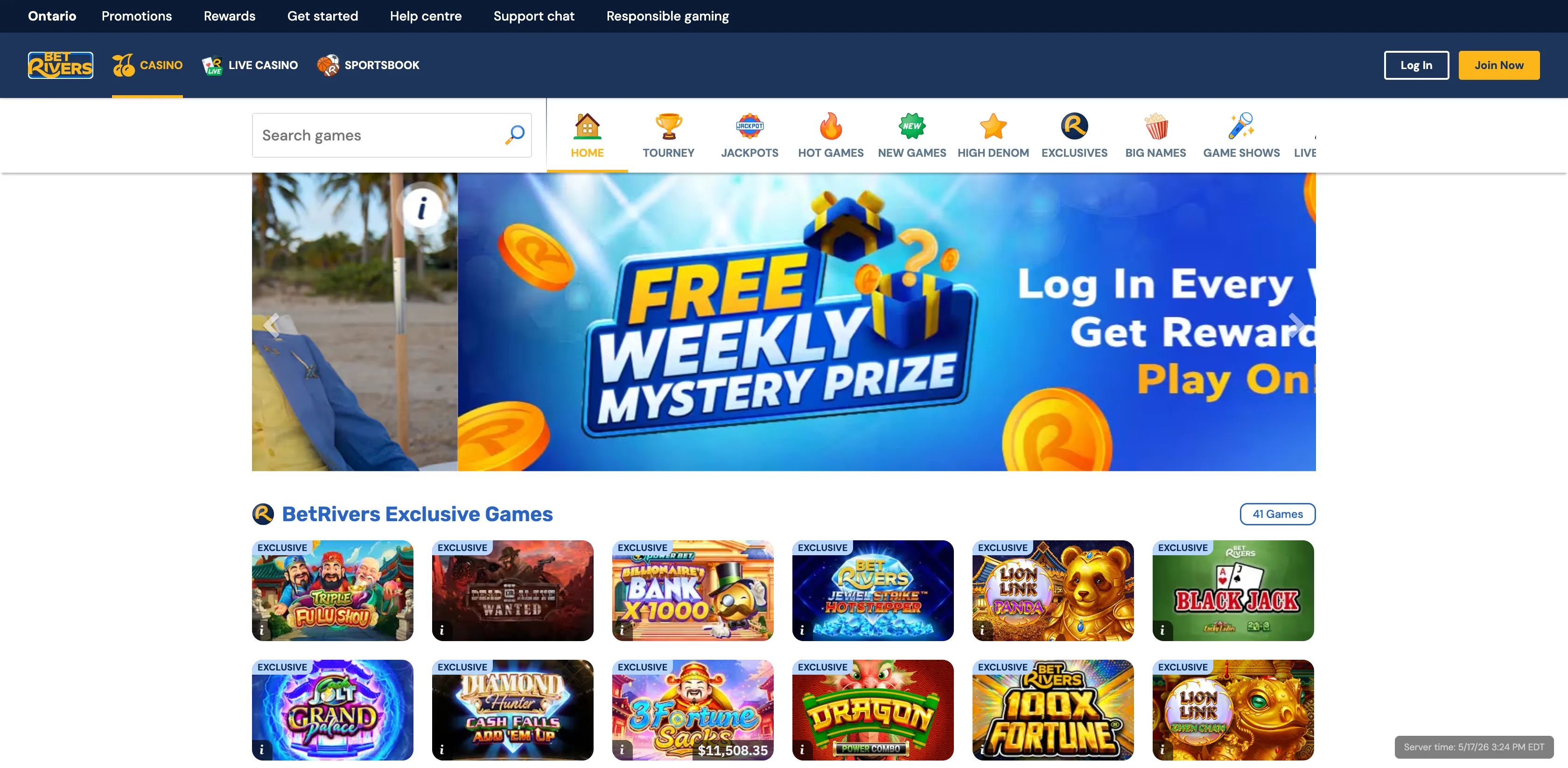 BetRivers Casino